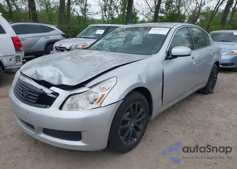 2007 Infiniti G35X из США, поврежденный, VIN JNKBV61FX7M812312